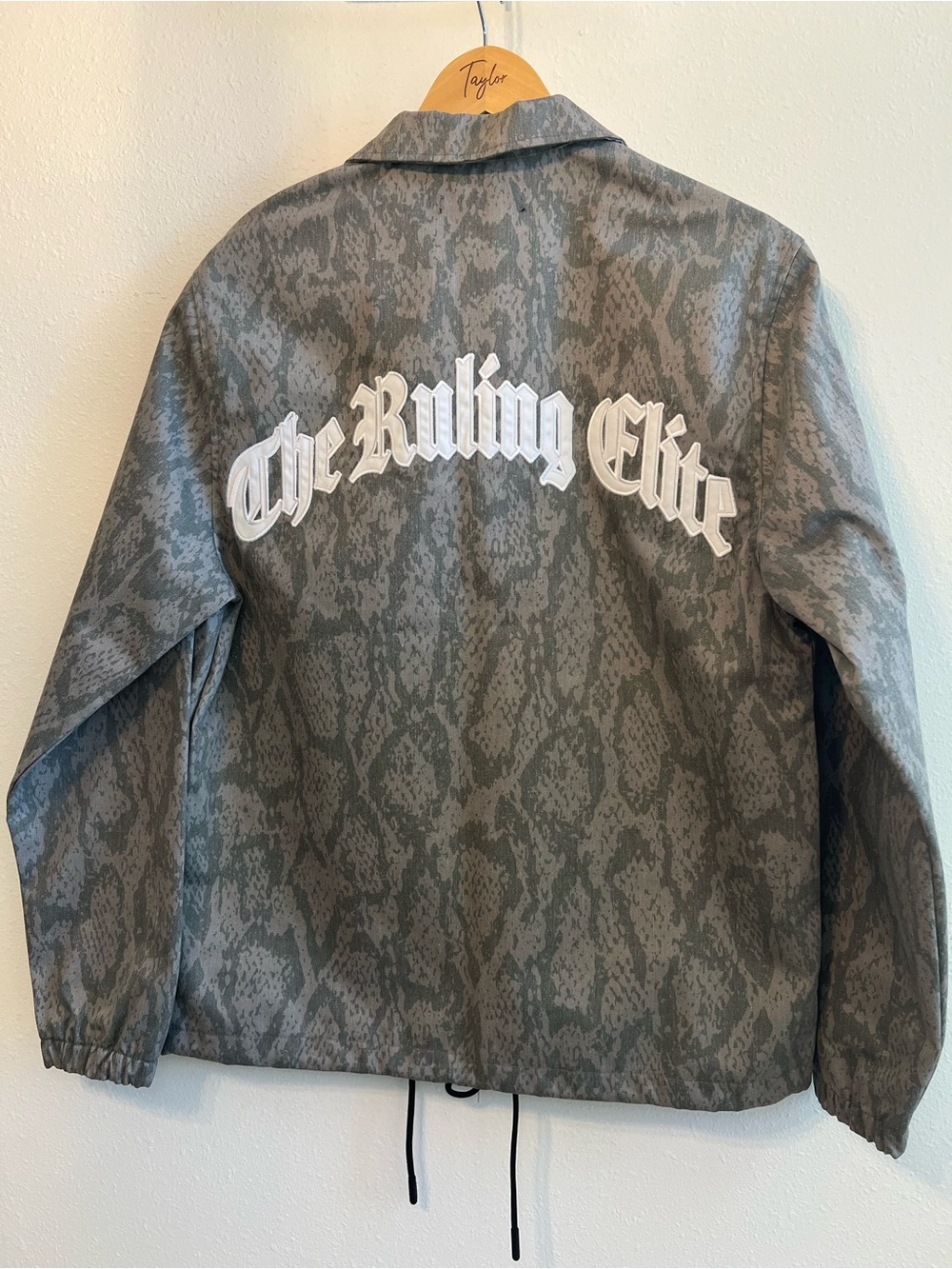 Crooks & Castles Snakeskin The Rolling Elite Jacket - Picture 5 of 6